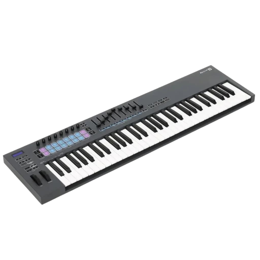 Teclado Controlador MIDI Novation FLkey 61 | 61 Teclas Sensitivas | Controle Total para FL Studio