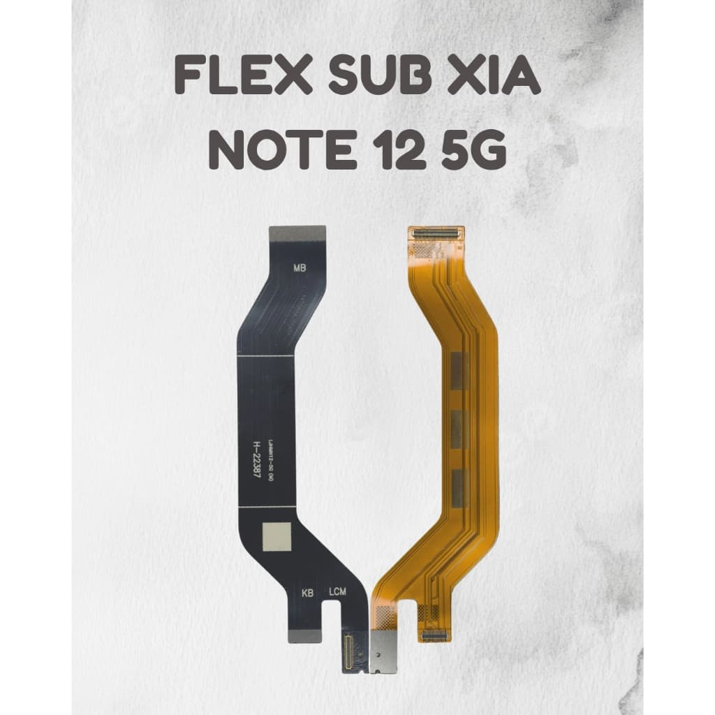 FLEX SUB COMPÁTIVEL PARA NOTE 12 5G, NOTE 12 PRO 4G, NOTE 12 PRO PLUS, NOTE 12S, NOTE 13 4G, NOTE 13 5G, NOTE 14 4G e 5G