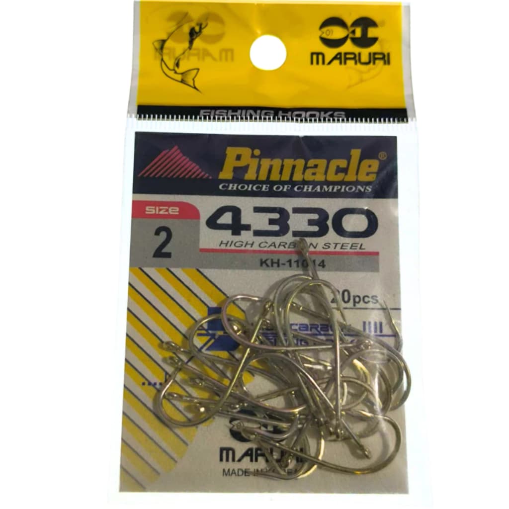 anzol de pesca maruri pinnacle 4330 N2 - 20 PEÇAS