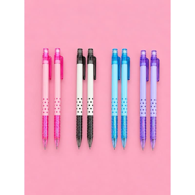 Lapiseira 0.5mm Colorida Escrita Fina Unidade Escolar Planner