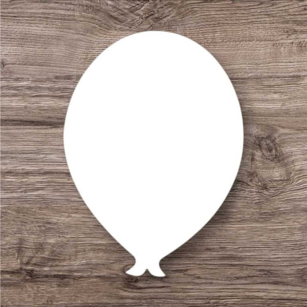 Aplique balão  kit com 30 unid mdf 3mm