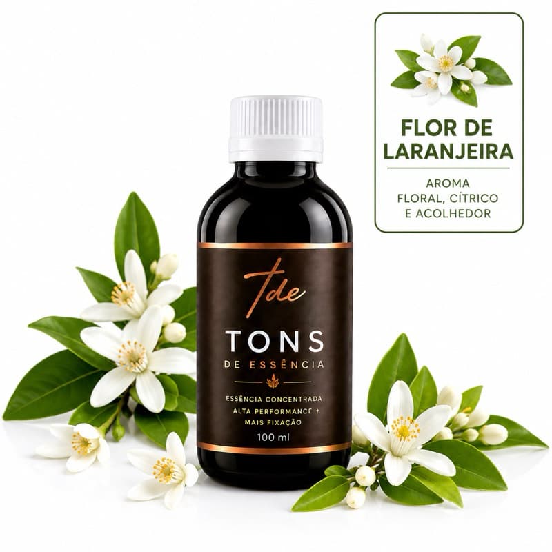 Essência concentrada Flor de Laranjeira lipossoluvel 100 ML