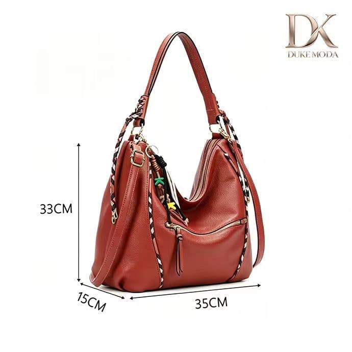 Bolsa Casual Multifuncional - Modelo Superficial e Leve, Perfeita para Compras, Passeios e Viagens-JH006