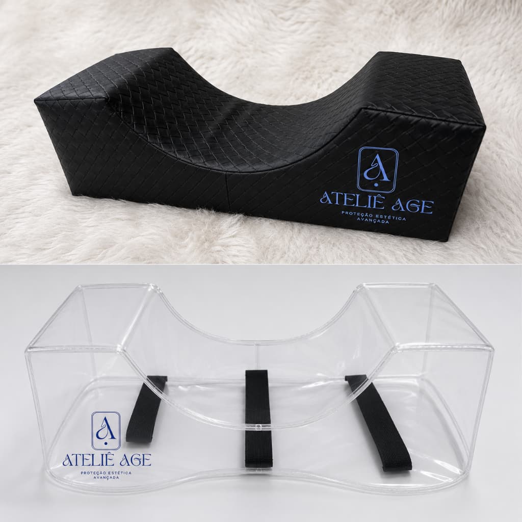 KIT ALMOFADA LASH + CAPA TRANSPARENTE PARA ALMOFADA LASH