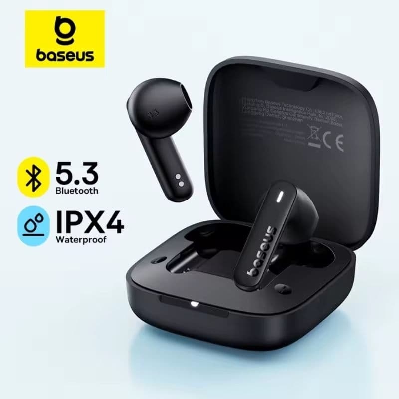 Fone de Ouvido Bluetooth Baseus Bowie E16 Original – Bluetooth 5.3 | Até 30h de Bateria | IPX4