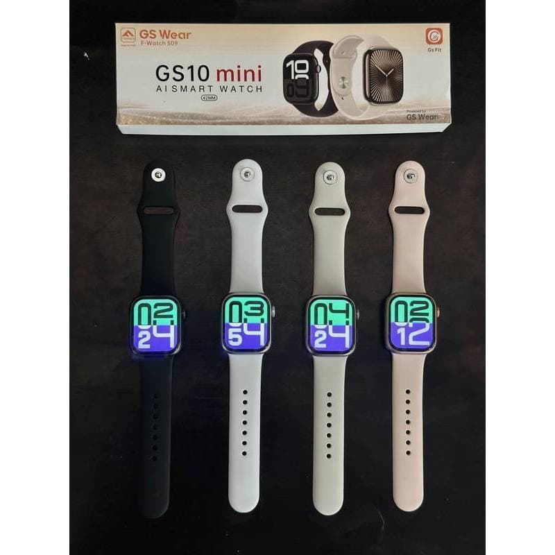 [QUEIMA DE ESTOQUE] Smartwatch GS10 Mini 42mm + Kit Pulseiras - Faz Chamadas e ChatGPT