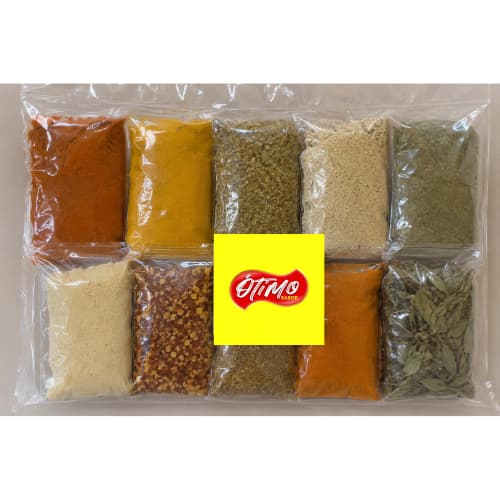Kit 30 Temperos e Condimentos Naturais em Sachês 30g cada | Artesanal | Sem Conservantes
