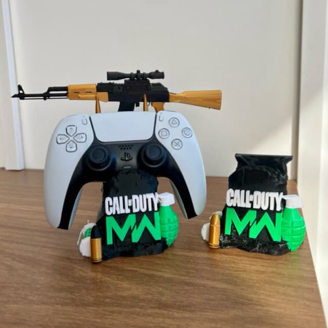 Suporte para Controle Gamer – Call of Duty MW - PS4, PS5, Xbox