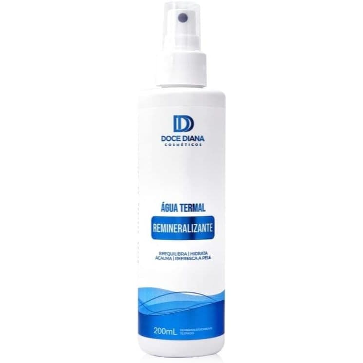 Água Termal Remineralizante Doce Diana Spray Facial 200ml