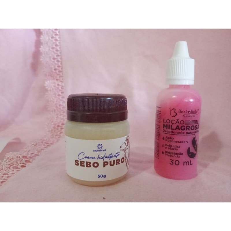 kit limpeza dos pés