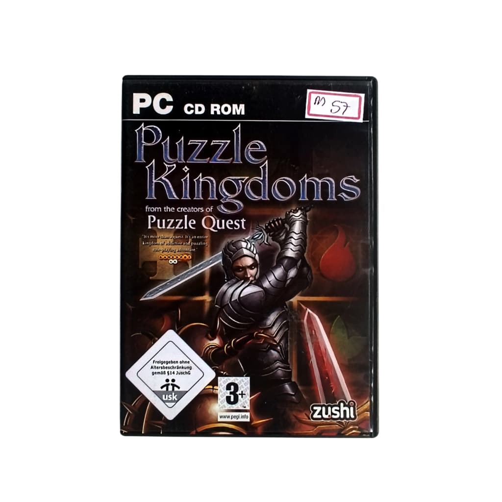 cd de jogo puzzle kingdoms m57