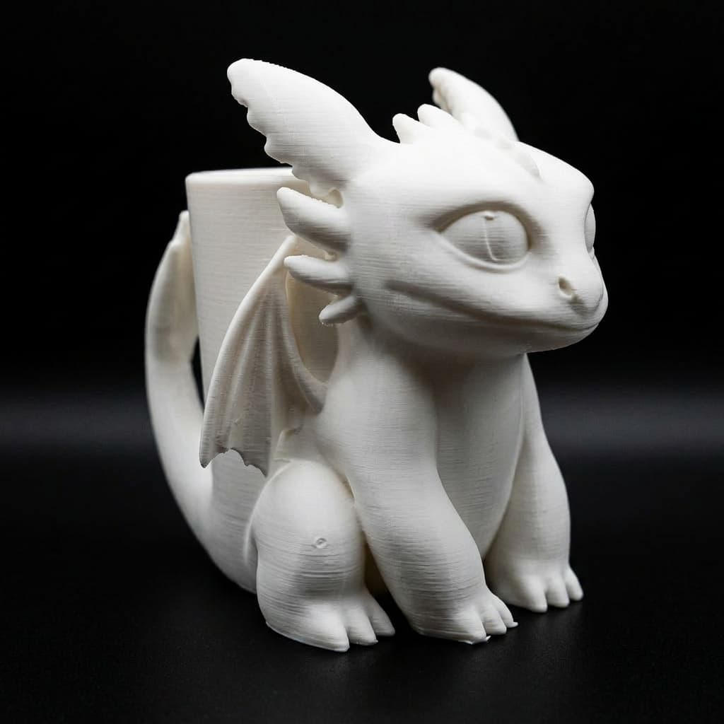 Banguela Porta Objetos Impressão 3D | Organizador de Mesa | Como Treinar Seu Dragão