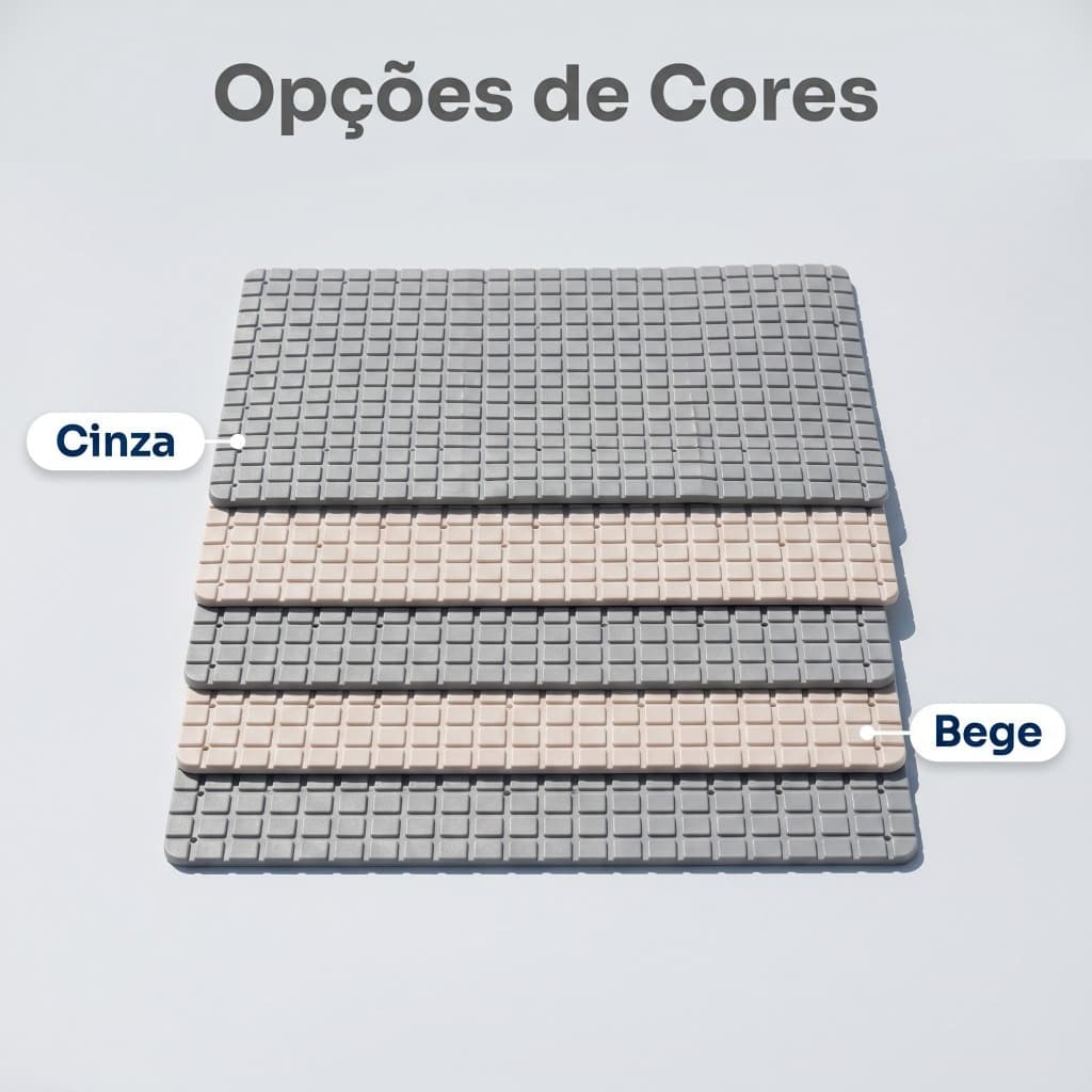 Tapete Quadrado Banheiro 71x39cm Prático Para Casa