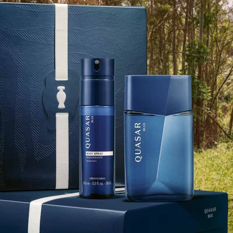 Kit Presente Dia Dos Pais Quasar Blue (2 itens)
