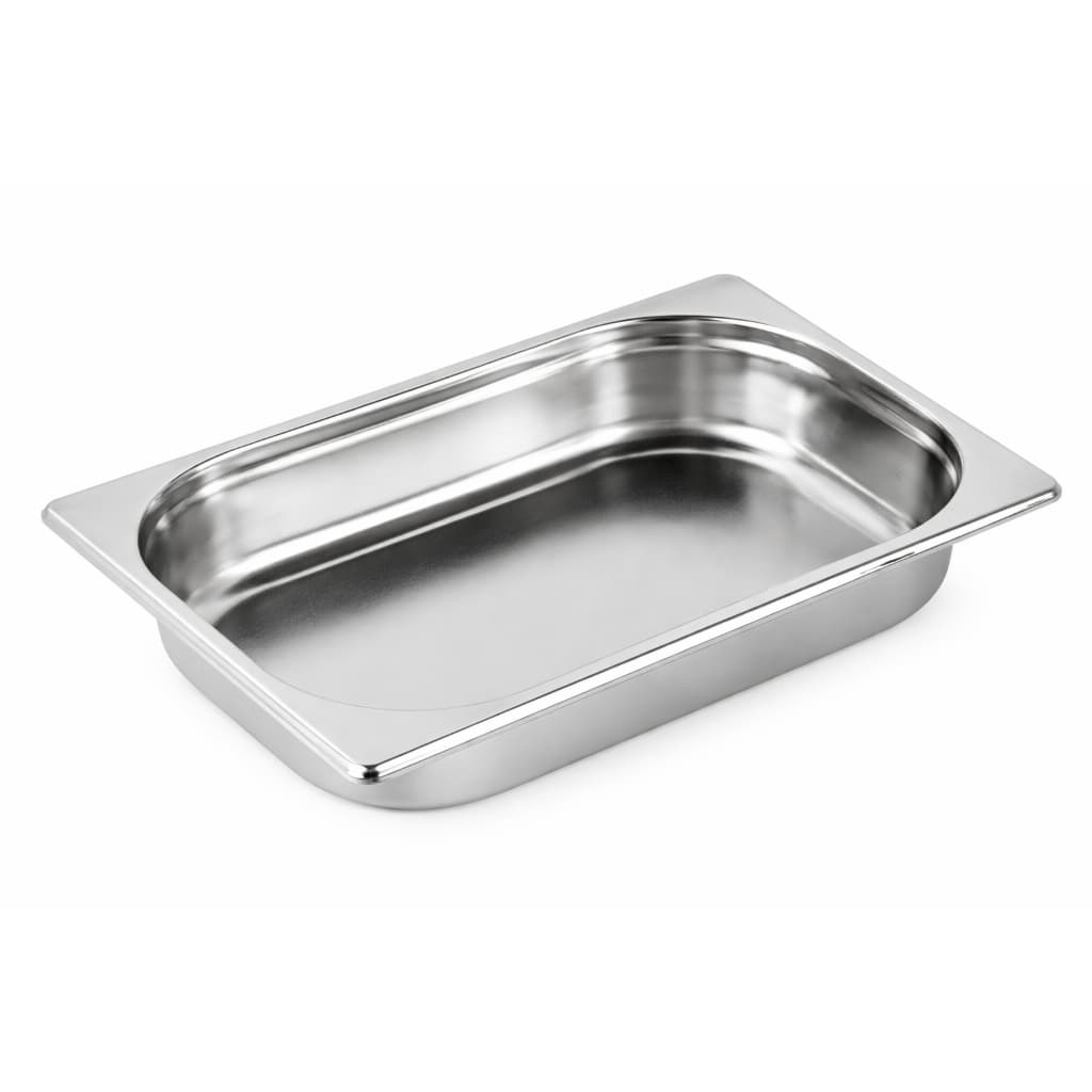 Cuba Gastronômica GN 1/2 x 65mm Aço Inox 304 Buffet Rechaud Self Service Banho Maria Marmitaria Padaria 4 Litros