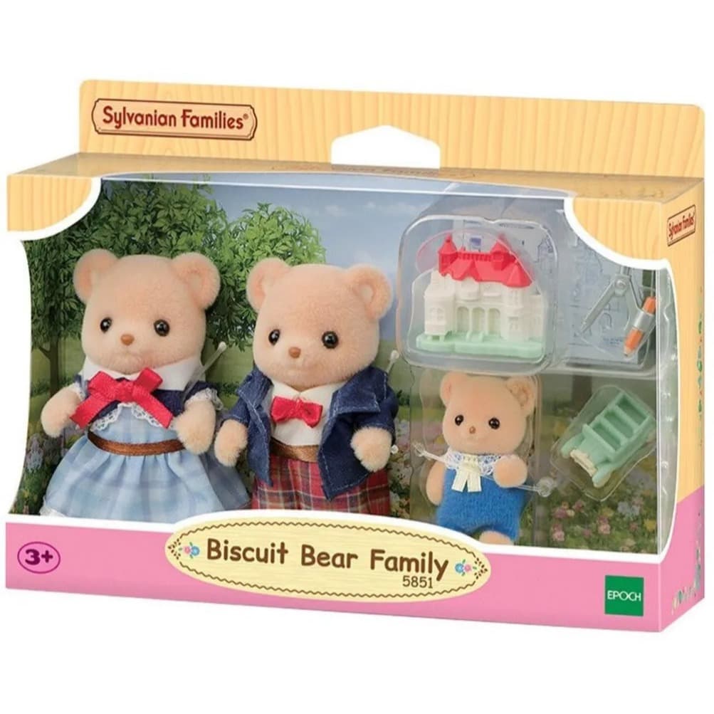 Sylvanian Families Família dos Ursos Biscoito - 5851