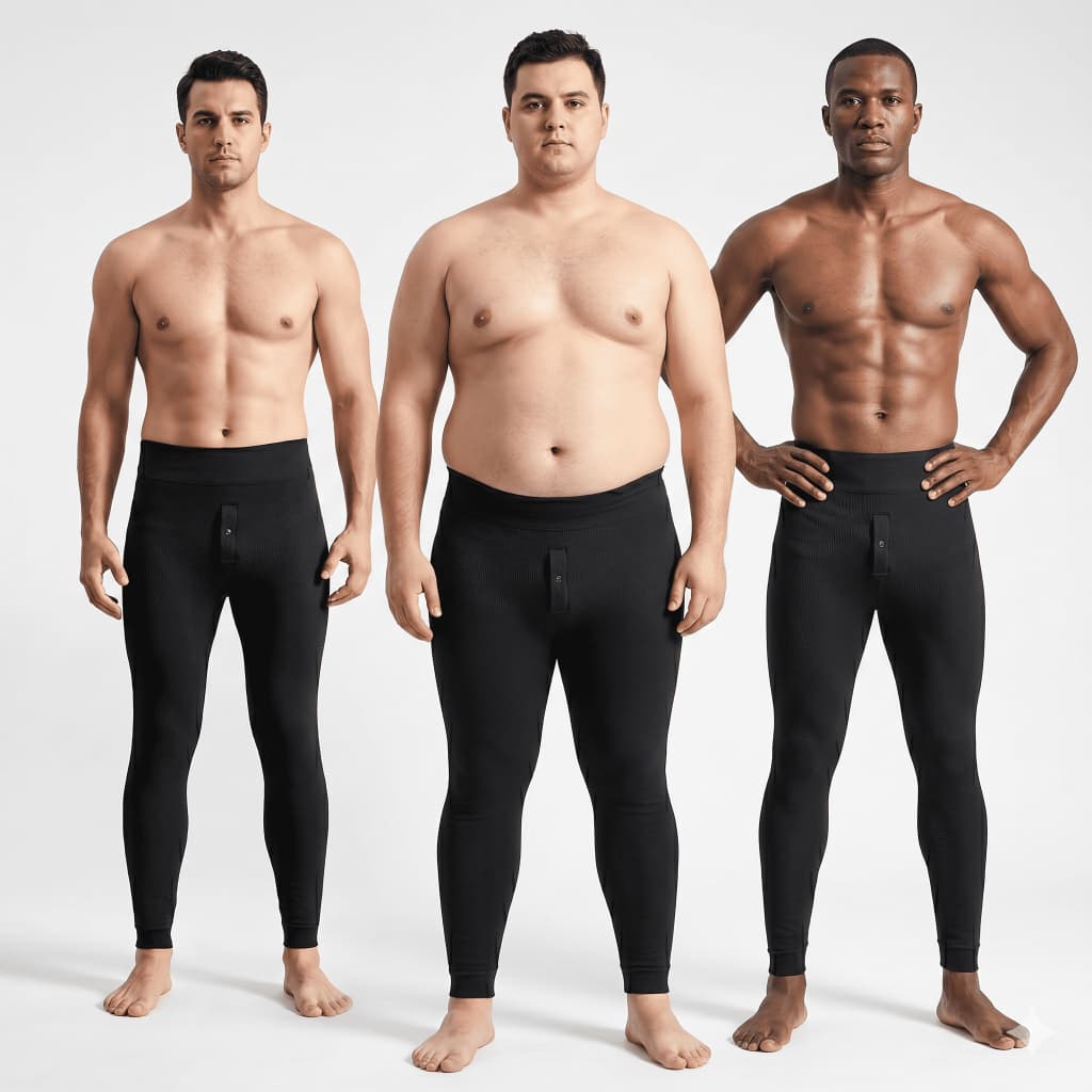 Kit até 3 Calça Térmica Masculina Peluciada Flanelada com Botão Grossa Inverno