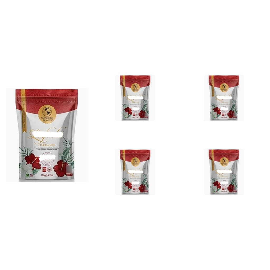 Kit 5 Chás Maravilhas da Terra 120gr - 5L