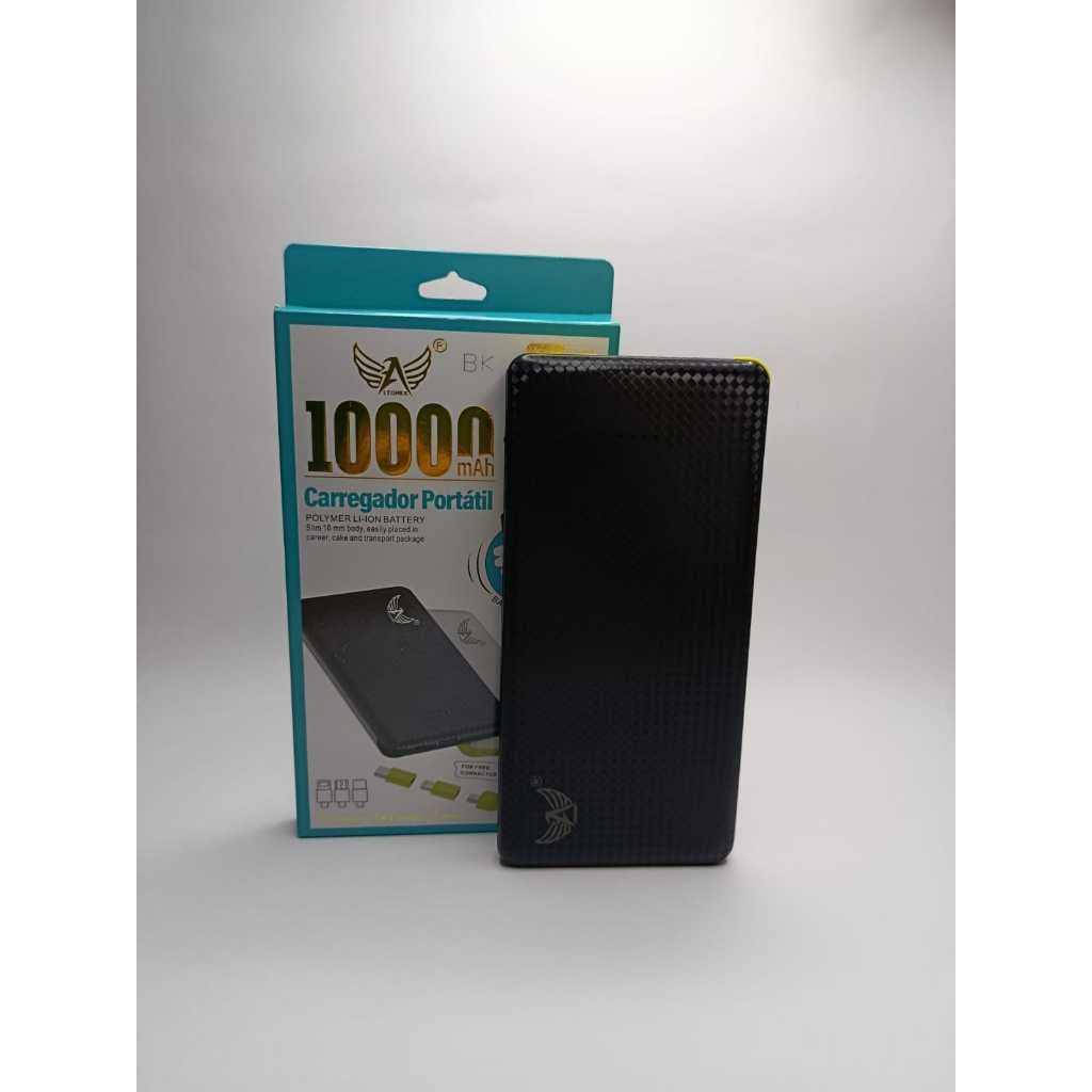 Carregador Portátil Power Bank 5000mAh e 10000mAh | Carregamento Rápido | Universal