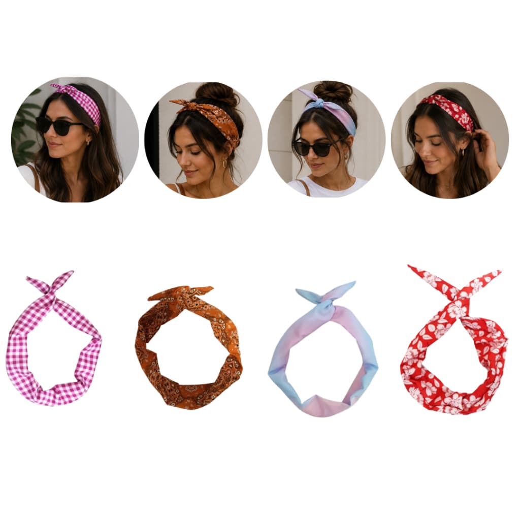 Faixa De Cabelo Modelo Headband / Faixa Tiara Variadas