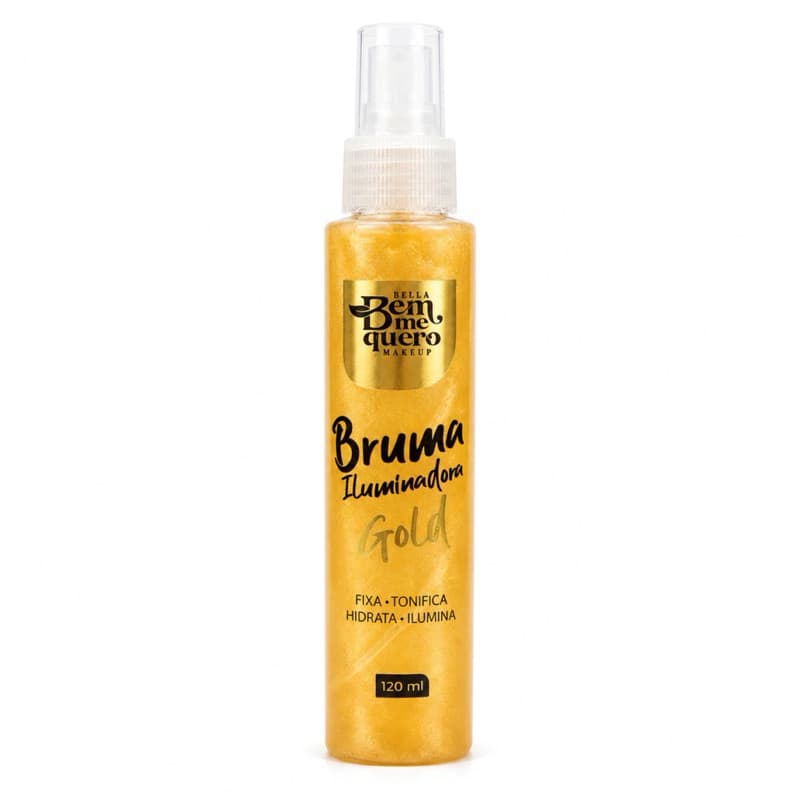 Bruma iluminadora Gold Bella bem me quero 120ml