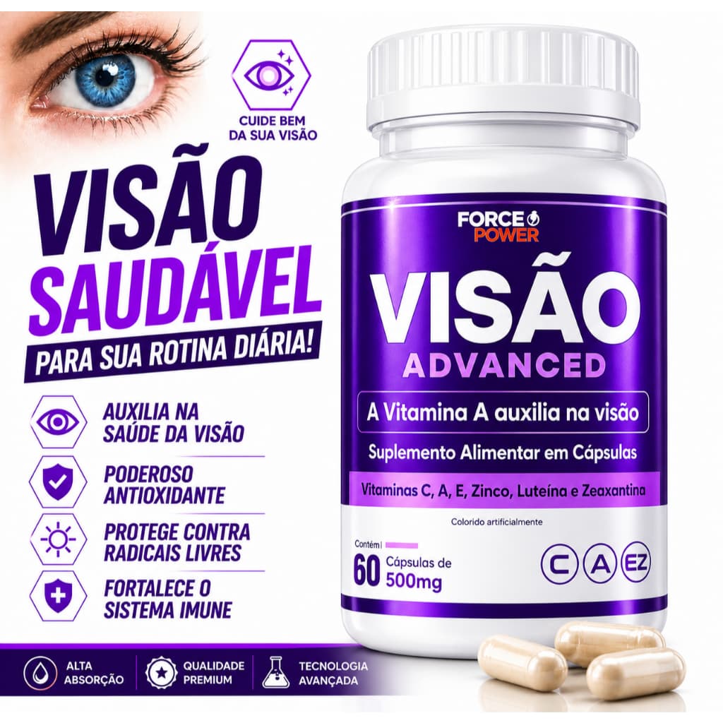 Luteína Zeaxantina Astaxantina ORIGINAL + Zinco + Vitaminas para Visão - POTE PARA 30 DIAS USO