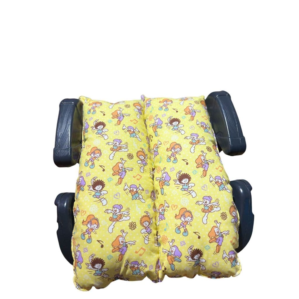 Almofada para assento de elevação infantil com almofada de pescoço ou protetor de cinto de carro para viagens, dia a dia