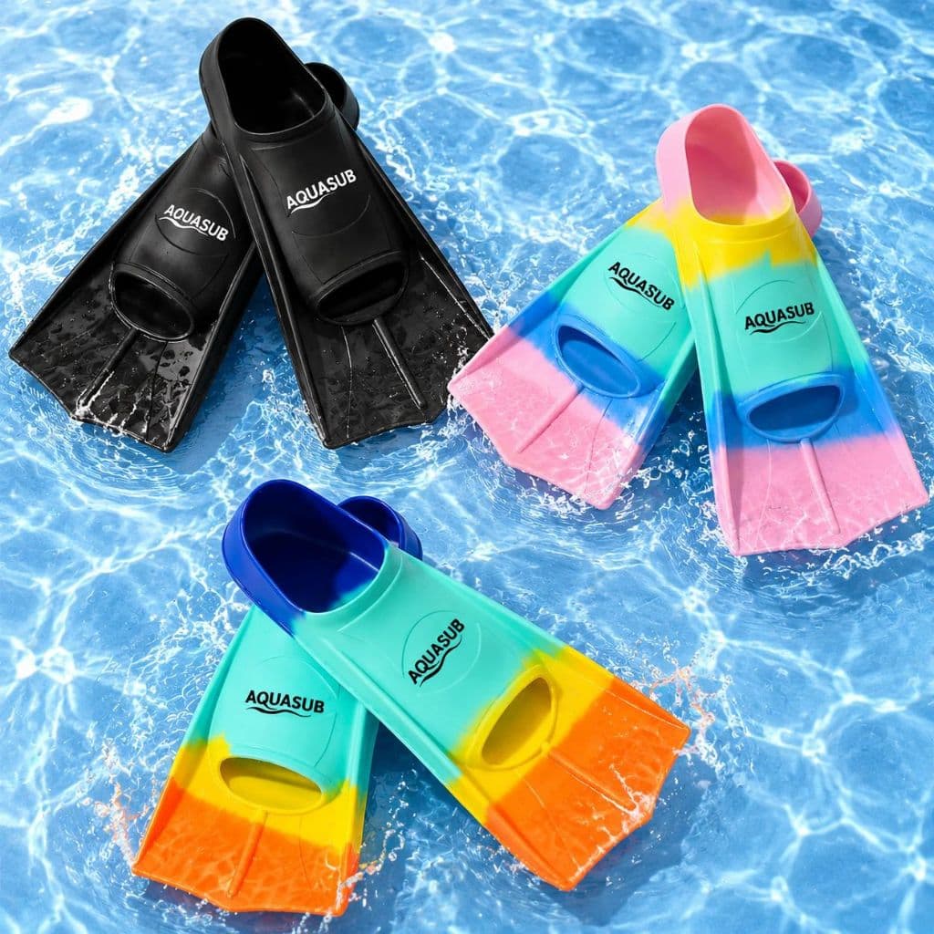 Barbatanas Para Mergulho Com Snorkel Ao Ar Livre Sapatos De Sapo Com touca de natação
