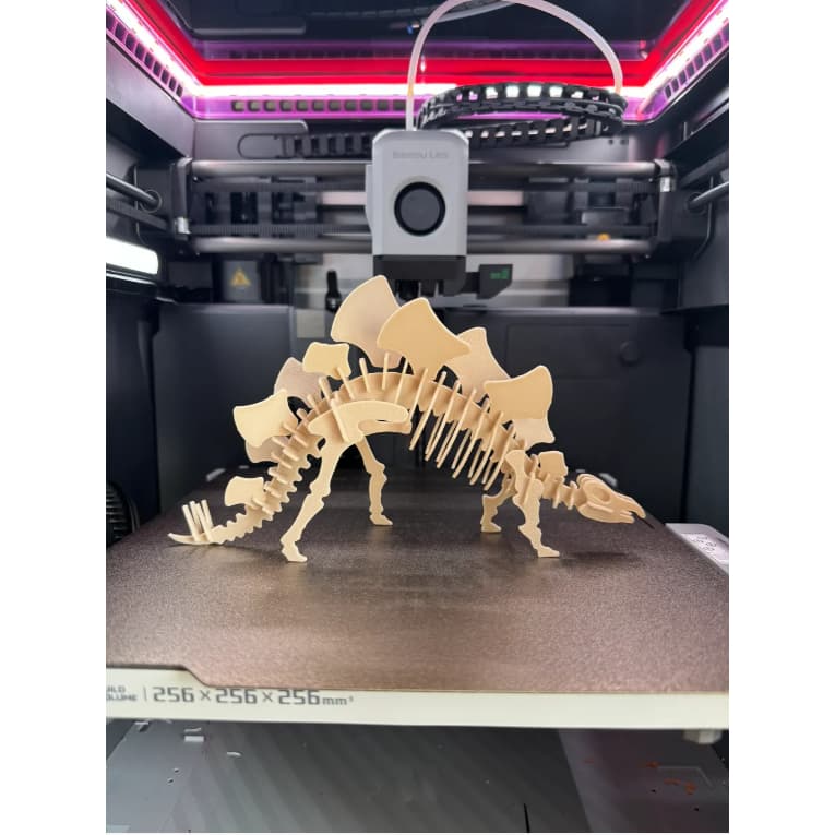 Kit de Quebra-Cabeça 3D Estegossauro