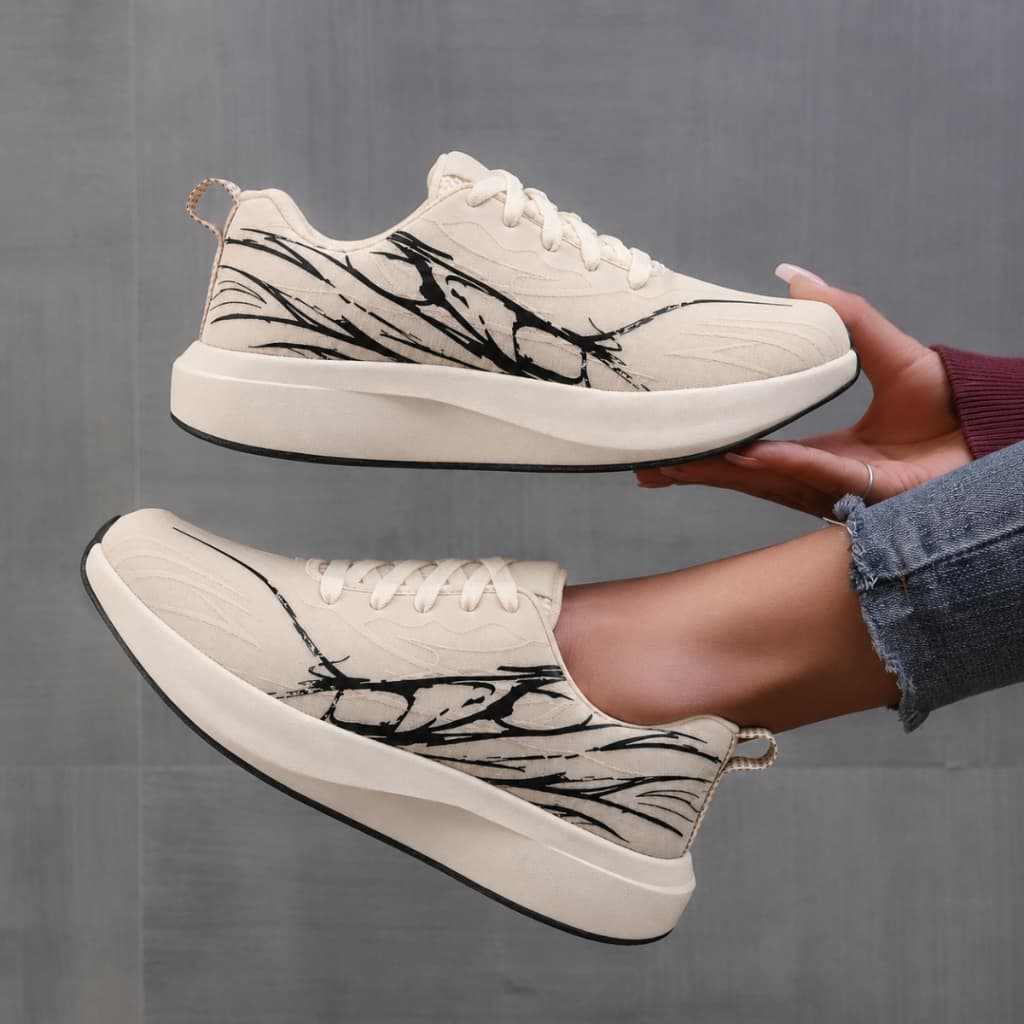 Tênis Feminino Casual Esportivo Trança Leve Macio Academia Caminhada Promoção Envio Rápido 34/39