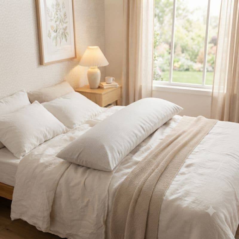 Xuxão Travesseiro Branco Para Cama Confortável Travesseiro de Corpo Macio Vários Tamanhos Selecionado
