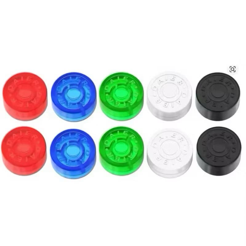 Kit 4 Toppers Botão Tampa Footswitch Para Pedal Ou Pedaleira, Pisante Para Pedais