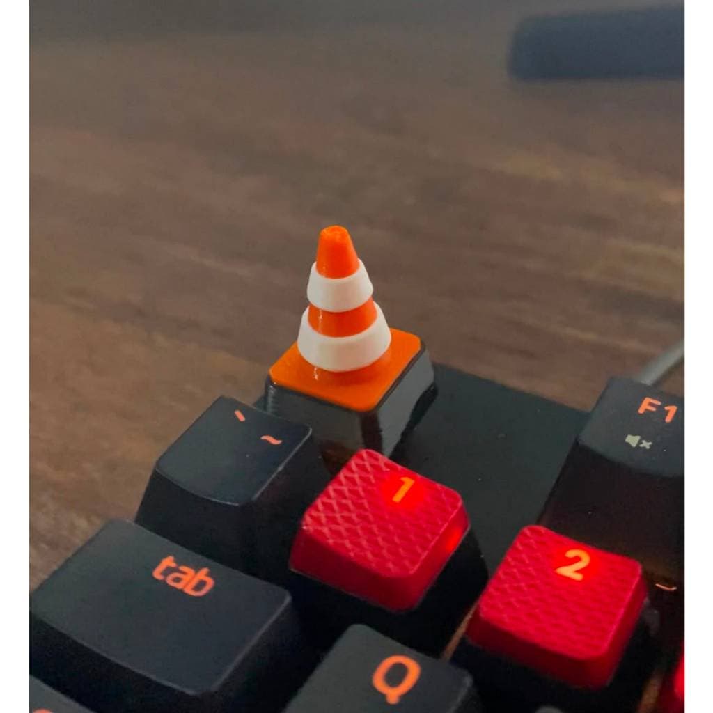 Keycap Cone Trânsito Cherry MX Teclado Mecânico Gamer Geek