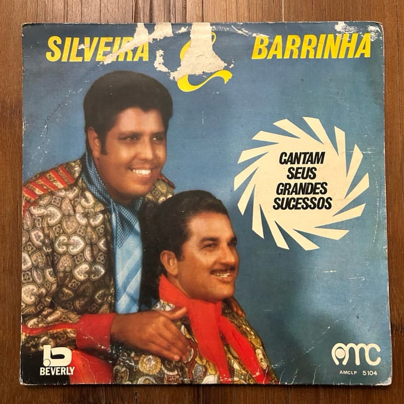 LP Vinil Silveira e Barrinha - Cantam seus grandes sucessos