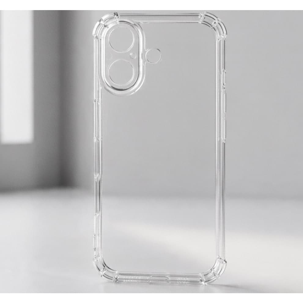 Capa Capinha Transparente TPU Anti Impacto Para iPhone 11 12 13 14 15 16e 17 Air Pro Max Plus