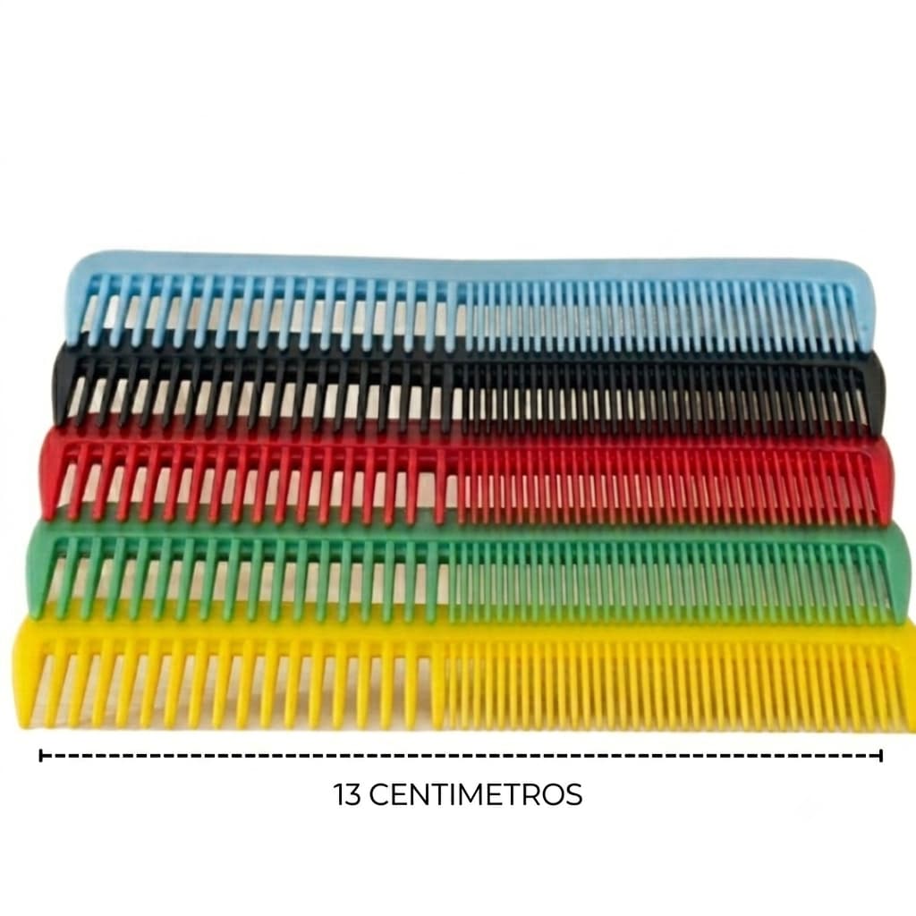 Kit Pente Carioca Profissional 30 60 90 120 150 200 Unidades Atacado Salão Barbearia Revenda