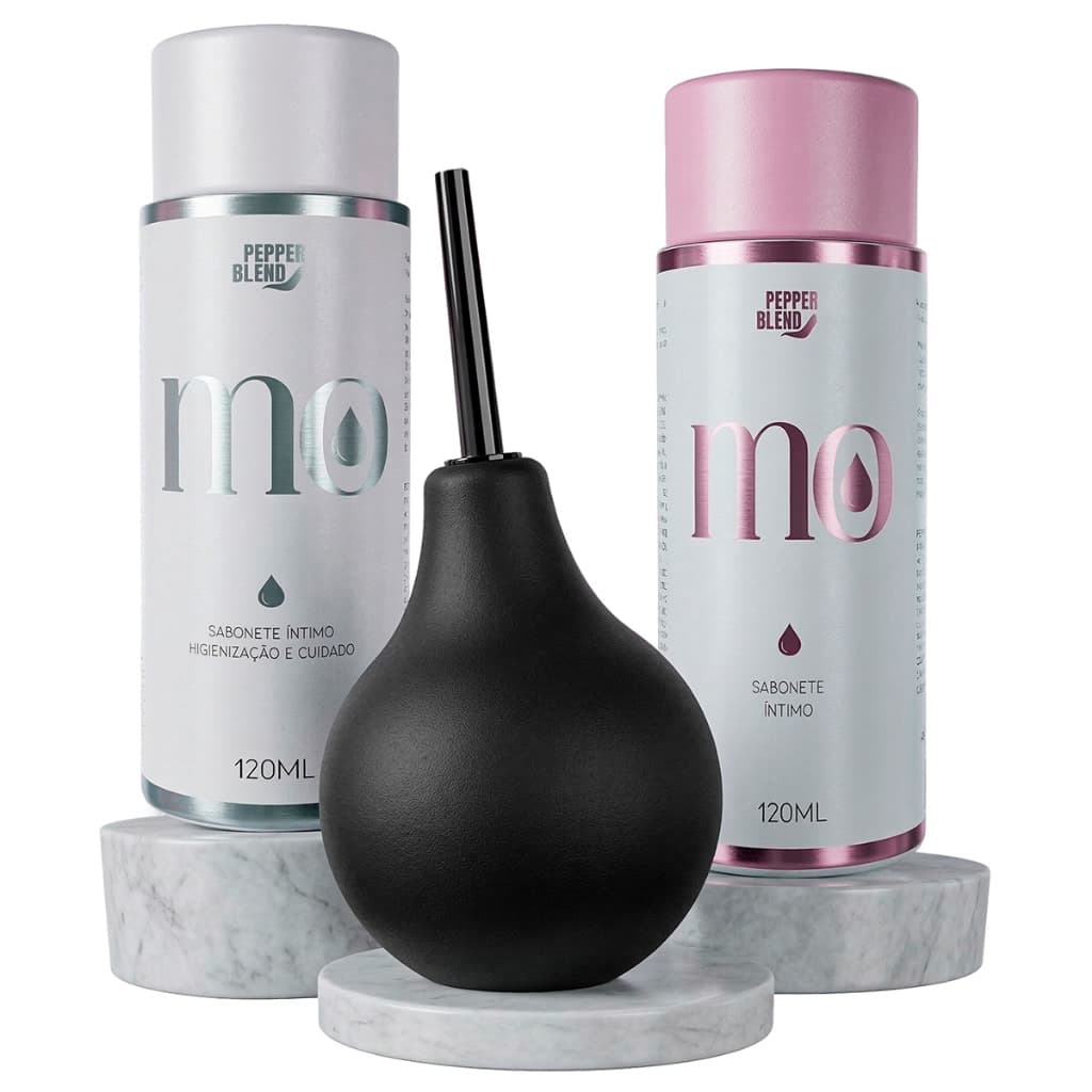 Kit Ducha Íntima 160ml Sabonete Feminino Copaíba e Barbatimão Procto Anal Higiene Diária Completa