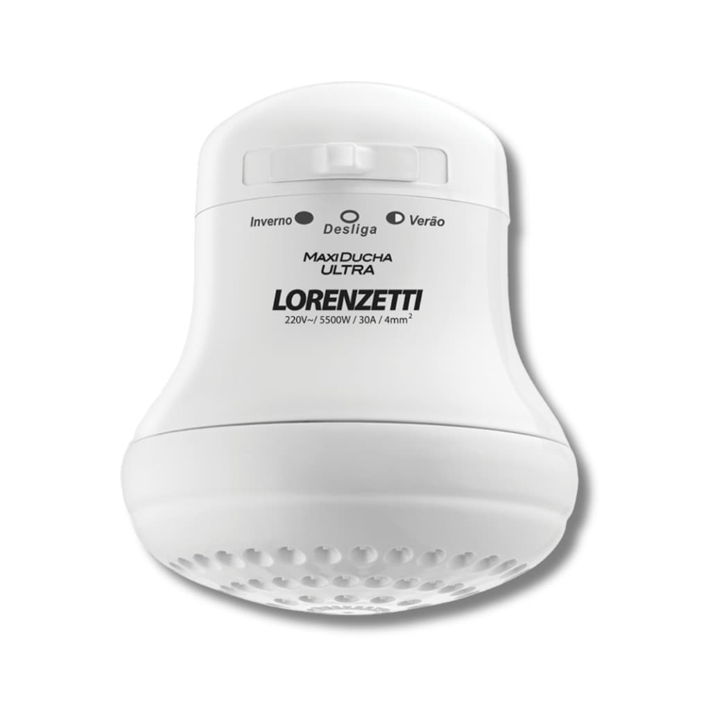 Chuveiro Maxi Ducha Ultra 5500W 127v e 220v Lorenzetti