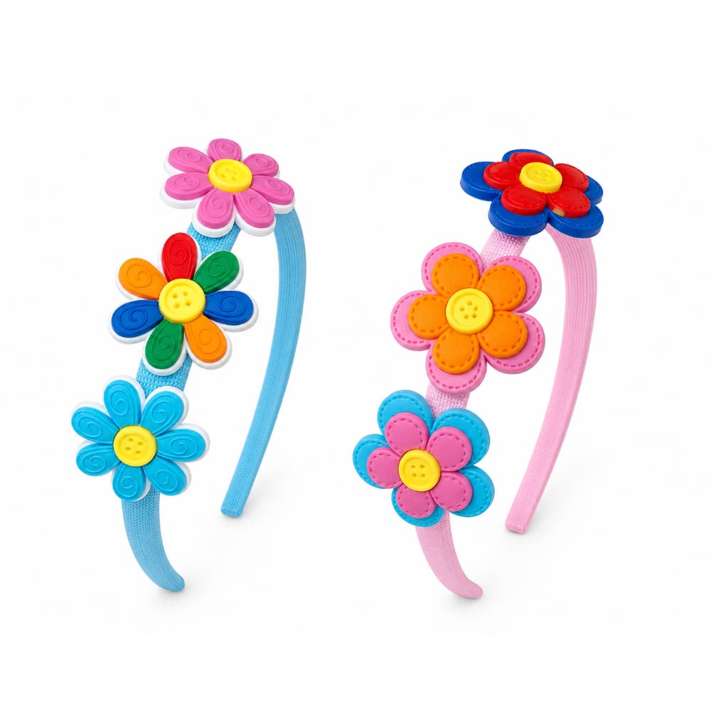 Tiara Infantil, acessório para cabelo infantil, Tiara aplique emborrachado, Arco para Bebê e criança.
