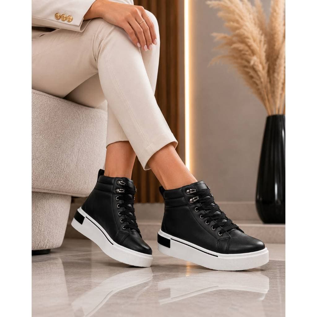 Bota casual botinha feminina blogueira casual PROMOCAO