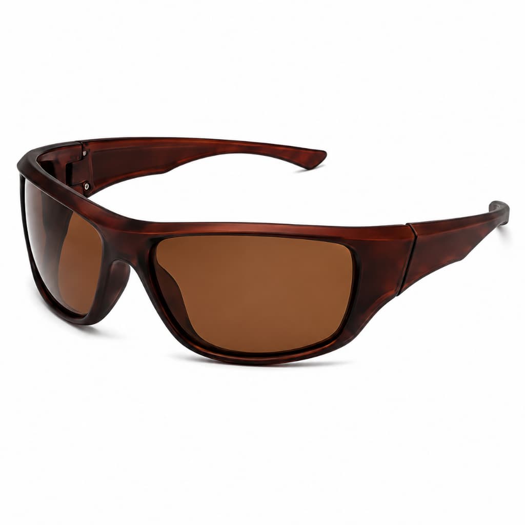Óculos de Sol Polarizado UV400 Masculino Feminino Esportivo Preto para Pesca Direção e Praia