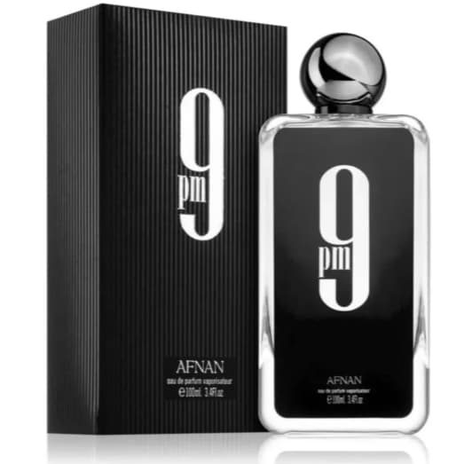 Perfume Afnan 9 PM Masculino 100ml EDP Árabe Original Importado Lacrado