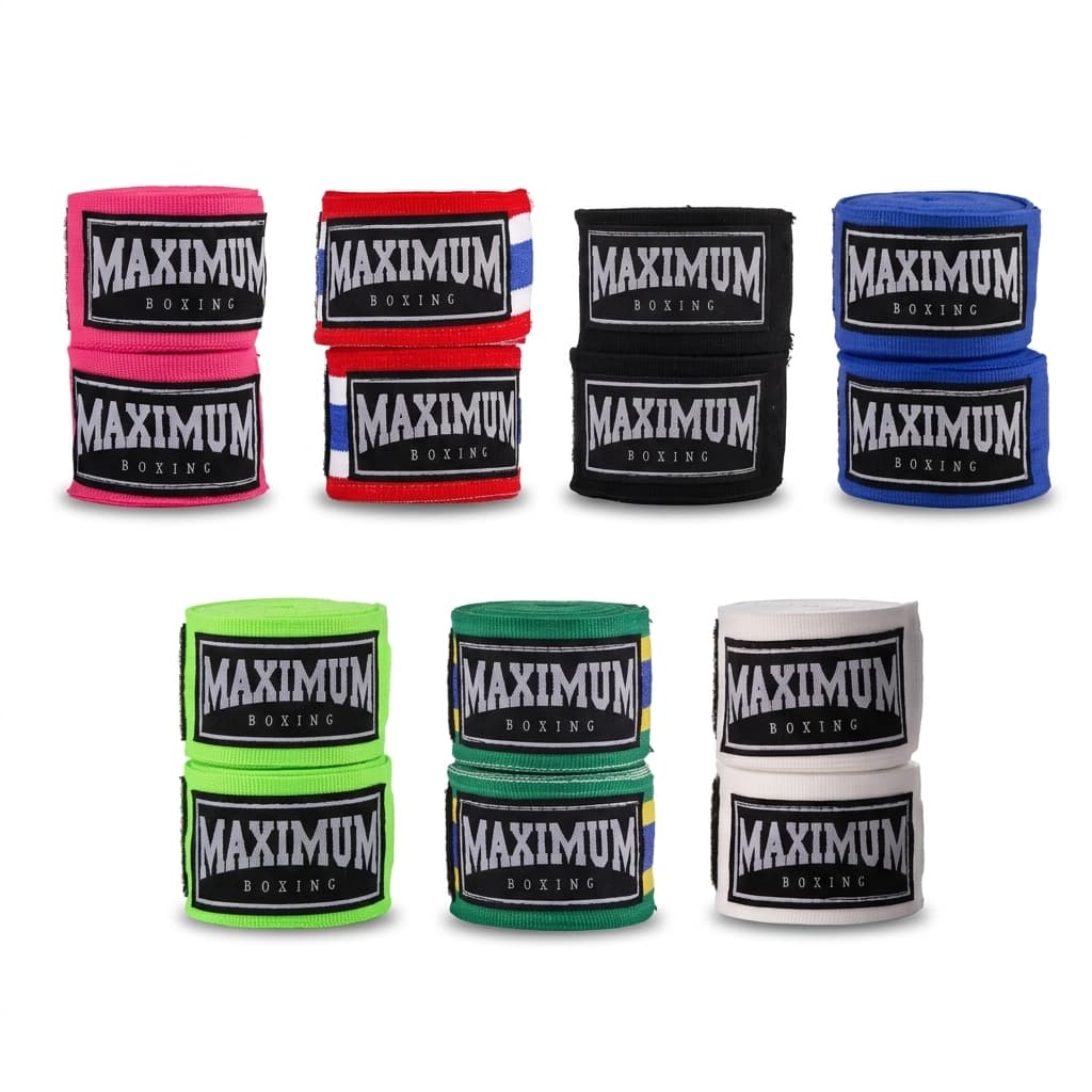 Bandagem Maximum Muay Thai 3 Metros Boxe Kickboxing