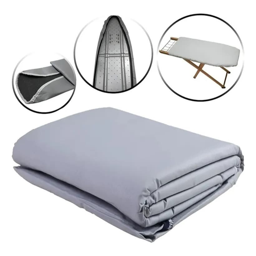 Forro Termico Capa Para Tabua De Passar Roupas em Algodao Aluminizado com Espuma Interna
