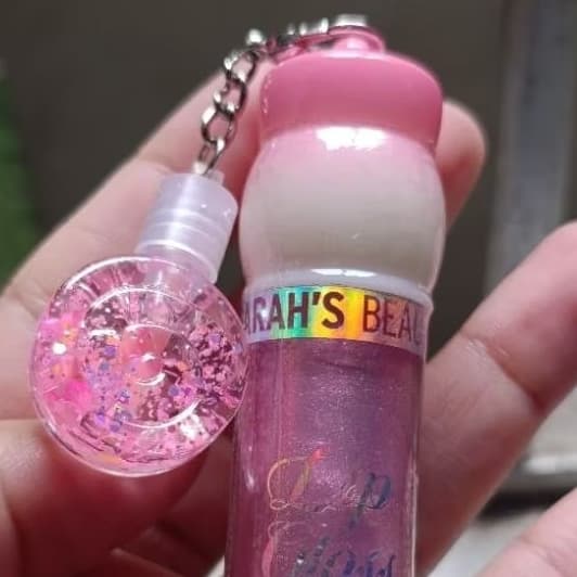 Lip Gloss com chaveiro - hidratante labial - brilho labial -s5188