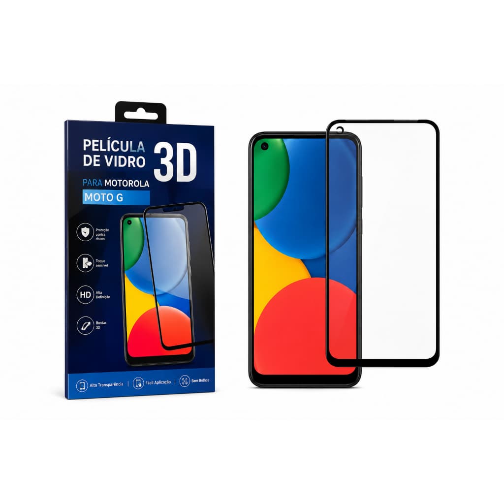 Película de Vidro 3D Motorola Moto G86 e Moto G56