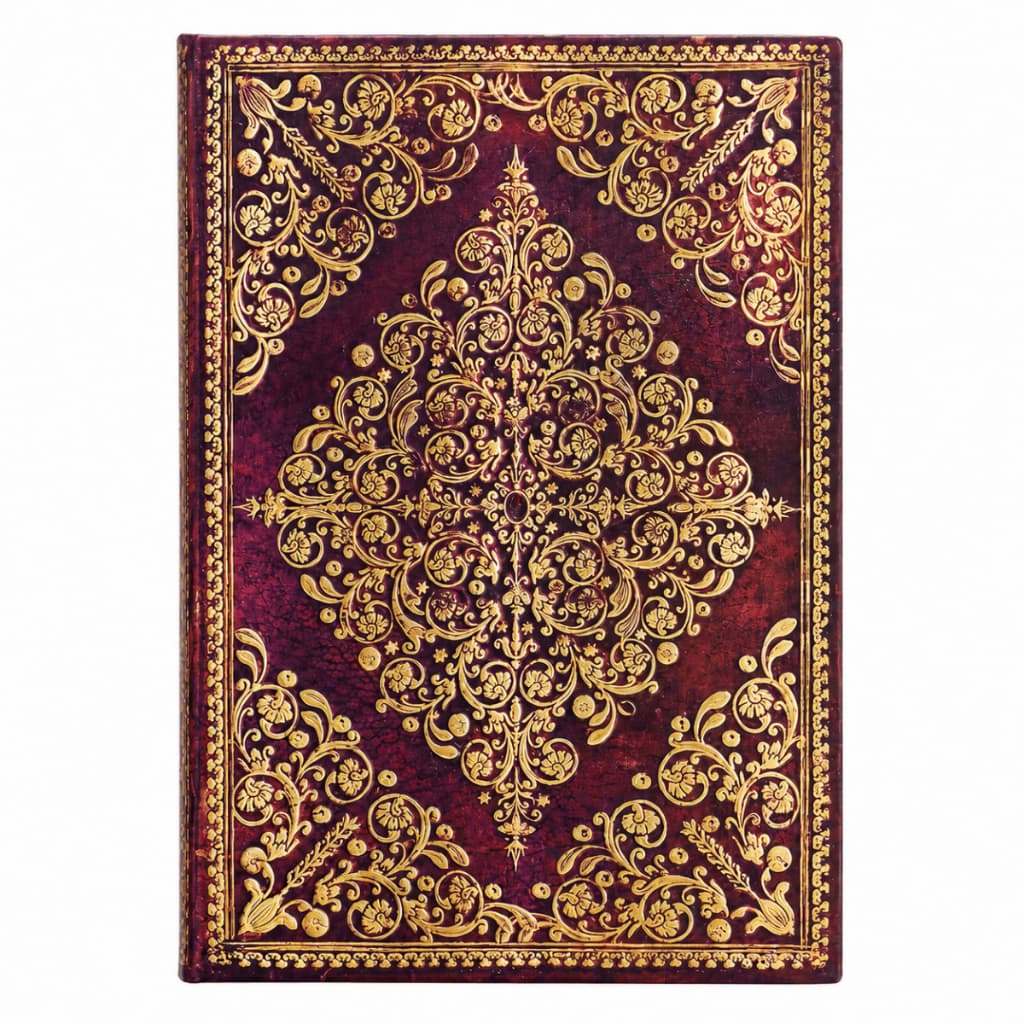 PAPERBLANKS VIOLA DIAMOND ROSETTE MIDI SEM PAUTA 18X13CM