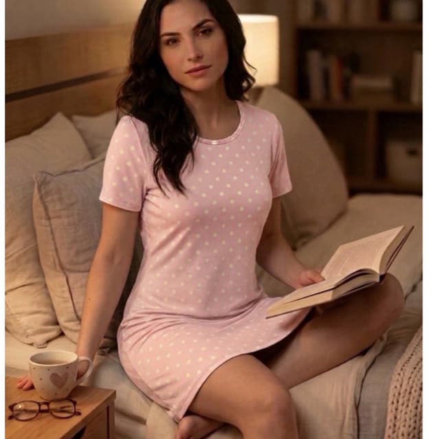 Camisola Feminina manga curta Suede premium toque macio