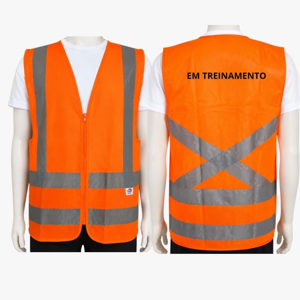Colete Treinamento Verde Fluorescente Ou Laranja
