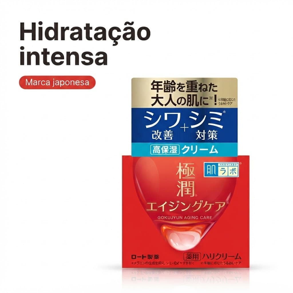 Hada Labo Gokujyun Creme Facial Antiidade Niacinamida e Ácido Hialurônico